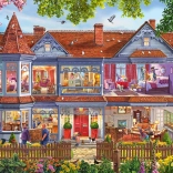 Puzzle Haus im Frühling 1000 Teile