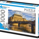 Puzzle Prag - Nationaltheater 1000 Teile