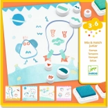 Djeco Stempelset Monster