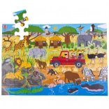 Bodenpuzzle Afrikanisches Abenteuer 48 Teile