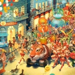 Puzzle 4000 Teile – Karneval in Rio