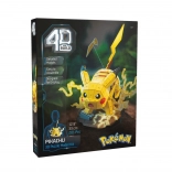 4D Build Puzzle Pokémon Pikachu 3D-Bausatz