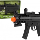 Kinder-Militärpistole mit Sound und Vibration – Schwarz