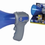 Polizeimegafon für Kinder mit Sirene und Stimmverzerrer 16 cm