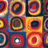 Eurographics Puzzle Farbstudie Quadrate 3D-Effekt XL 300 Teile