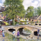 Puzzle Dorf Bourton on the Water 1000 Teile