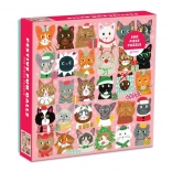Galison Puzzle Festliche Katzen 500 Teile