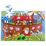 Bodenpuzzle Arche Noah 48 Teile von Bigjigs Toys