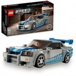 LEGO Speed Champions Nissan Skyline GT-R (R34) – Fast & Furious Bauset