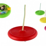 Kinder-Tellerschaukel für den Garten, rosa, Ø 28 cm