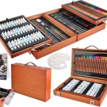 Malset im Holzkoffer