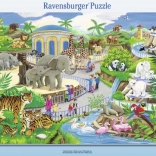 Ravensburger Puzzle Besuch im Zoo 45 Teile