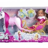 Láska Evi Puppe Prinzessinnenfahrt