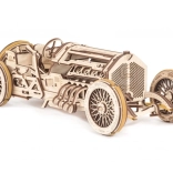 Ugears 3D mechanisches Holzpuzzle U9 Rennwagen Grand Prix