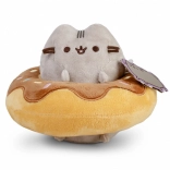 Plüschtier Pusheen im Schokoladendonut