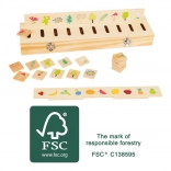 Holz-Motorik-Lernspielzeug zur Sortierung Small Foot