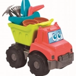 Kipplastwagen für Sand mit Zubehör