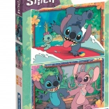 CLEMENTONI Puzzle Stitch 2×20 Teile