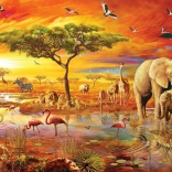 Puzzle Safari in Afrika 3000 Teile