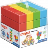Geomag Magicube bunte magnetische Würfel 64 Teile