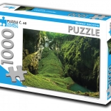 Puzzle Macocha-Schlucht 1000 Teile Touristen-Edition