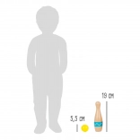 Holz-Kegelspiel SMALL FOOT Active – Set für Kinder