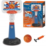 Woopie Basketball-Set für Kinder mit verstellbarer Höhe und Pumpe