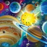 Ravensburger Puzzle Weltraumverbindung XXL 150 Teile
