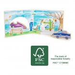 Interaktives Holzbuch Polizei Small Foot