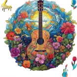 Holzpuzzle Gitarre 200 Teile