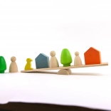 Milaniwood - Gleichgewichtsspiel Stadt