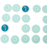 Großes Süßigkeiten-Memo