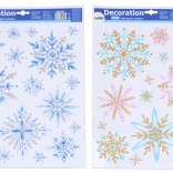 Fensterdeko Schneeflocken 41 × 29 cm