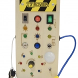 Holz-Interaktive LED Busy Board 2Kids Toys