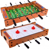 Tischspiel 2-in-1 – Tischfußball und Airhockey