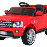 Kinder Elektroauto Land Rover Discovery SUV mit Fernbedienung Rot