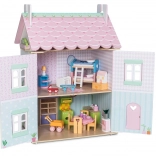 Le Toy Van Holz-Puppenhaus Sweetheart Cottage