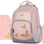 Šulset Oxybag OXY GO Schmetterling – Rucksack, Federmäppchen und Beutel