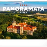 Wandkalender Panoramata Tschechiens 2026