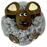 Holzmagnet mit Pompon – Maus 2Kids Toys