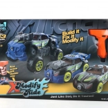 Auto-Bausatz 3-in-1 mit Schraubendreher und Kinderbohrmaschine