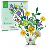 Kreatives Bauset – dekorativer Blumenstrauß, 997 Teile