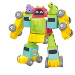 Roboterdinosaurier und Zug – Schraubbausatz