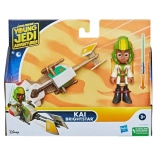 Star Wars Young Jedi Adventures – Speeder und Figur Kai Brightstar