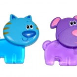 Kühlendes Beißspielzeug für Babys – Hündchen oder Kätzchen – Hündchen