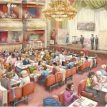 Falcon Puzzle Bingo-Saal 1000 Teile