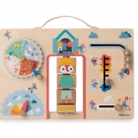 Lilliputiens - Activity Board – Wir kleiden uns dem Wetter entsprechend – Fuchs Alice