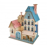 Woodcraft Holz 3D-Puzzle Villa