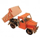 Woodcraft Holz-3D-Puzzle – Kipper