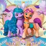 Puzzle 100 Teile Glitter My Little Pony Glitzernde Ponys